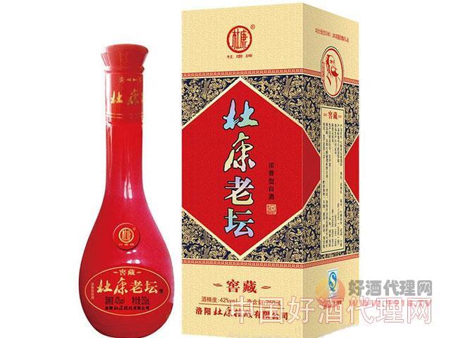 42度杜康老坛窖藏浓香型白酒250ml