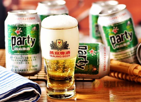 罐裝燕京啤酒聽裝party低度酒精開懷暢飲