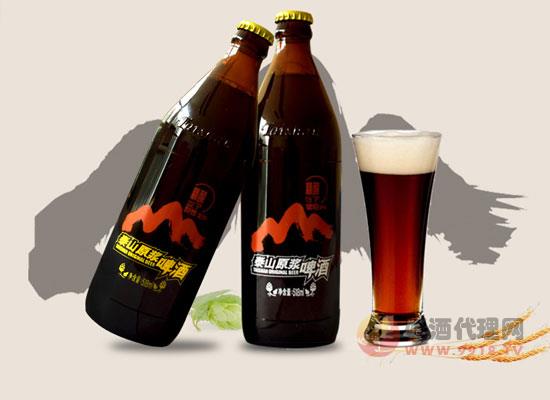 泰山原浆啤酒