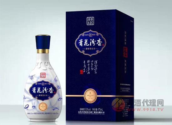 品名： 青花汾杏酒(清香A30)