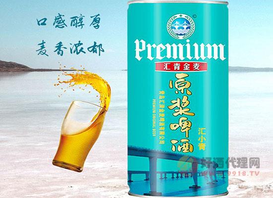 汇小青原浆啤酒