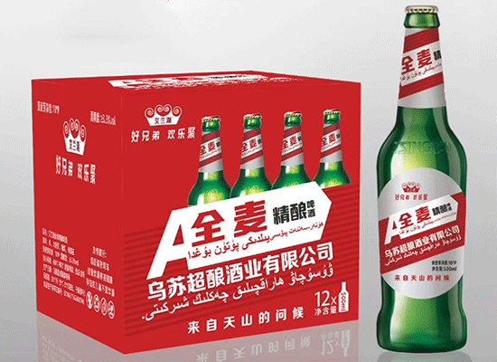 乌苏超酿全麦精酿啤酒
