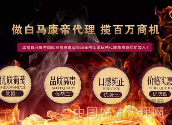 红酒代理:法国进口红酒"白马康帝"和"诺波特"带你揽百万商机!