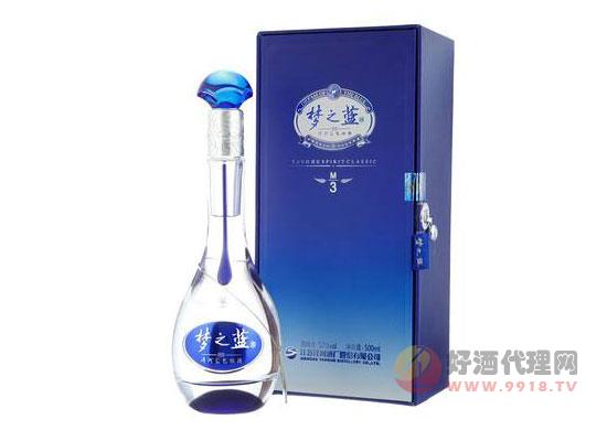 洋河梦之蓝M3浓香型白酒价格-秒火好酒代理网