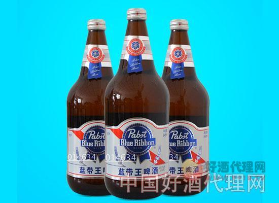 蓝带王啤酒946ml图片