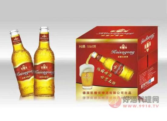 凯撒宫啤酒境界在于巧妙平衡各种原料，使其达到上佳口感