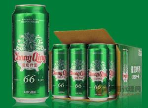 重庆66啤酒一件多少钱，重庆山城啤酒箱装价格