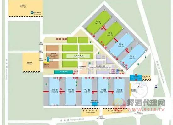 2022年FHC上海环球食品展地铁交通路线