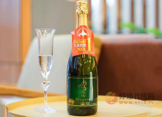 北海道小樽尼亚加拉起泡酒怎么样，日本权威杂质五星评级