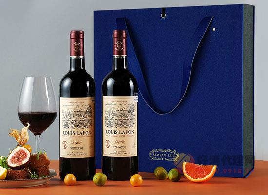 路易拉菲传说干红葡萄酒礼盒装贵吗，一盒多少钱