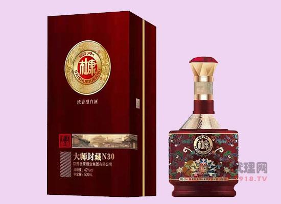 杜康大师封藏白酒，老池酿造，窖香浓郁