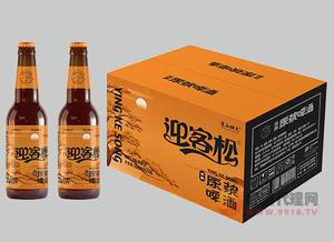 迎客松苦荞原浆啤酒，纯正口感