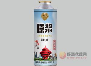 澳德旺精酿原浆白啤，纯爽柔和
