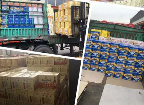 青岛胜龍啤酒质量好，价格低，年销售10万箱奖励20万轿车一辆!