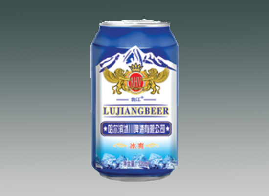 鲁江冰爽啤酒，纯粹好喝的哈尔滨啤酒