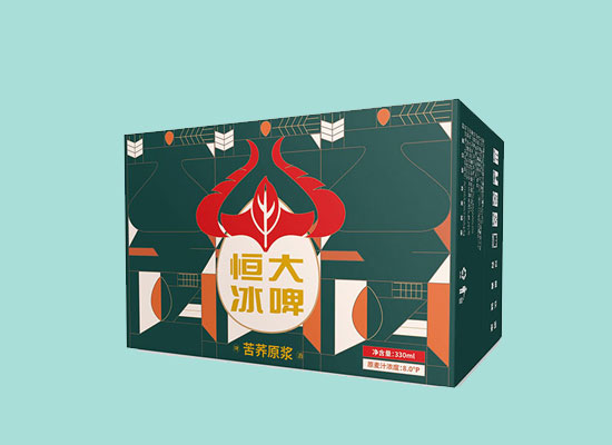 恒大冰啤苦荞原浆，带你唤起夏日的激情
