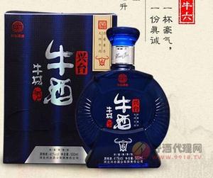 兴台牛城牛酒白酒500ml