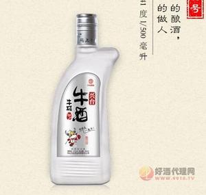 兴台牛城牛酒憨牛2号500ml