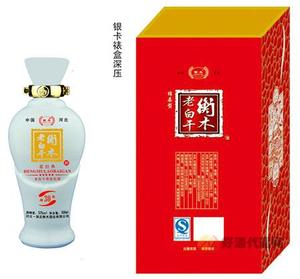 横木老白干蓝经典绵柔30 500ml