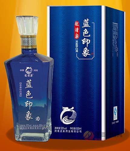 龙清泉酒蓝色印象500ml
