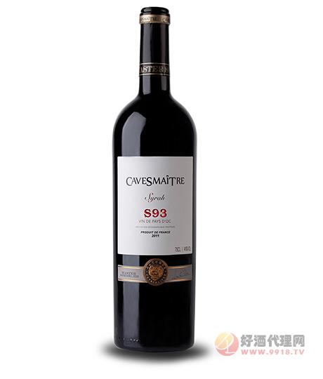 卡斯特S93干红葡萄酒750ml