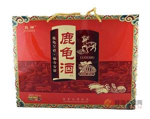巨神鹿龟酒礼盒500mlx2瓶