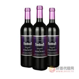 法郎妮·艾维斯干红葡萄酒法国进口红酒750ml