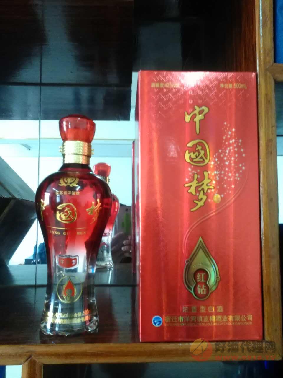 中国梦红钻酒500ml
