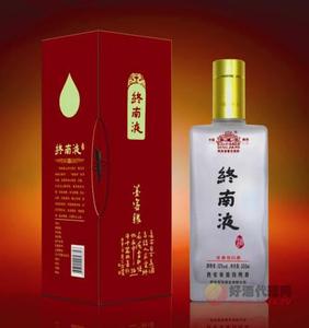 终南液墨客缘酒500ml