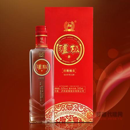 泸极淡雅绵柔酒500ml
