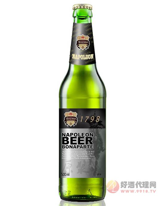 拿破仑啤酒1798绿瓶500ml