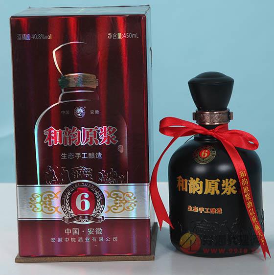 40.8°和韵原浆酒6年450ml