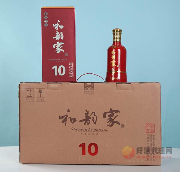 和韵家酒10 450ml×4