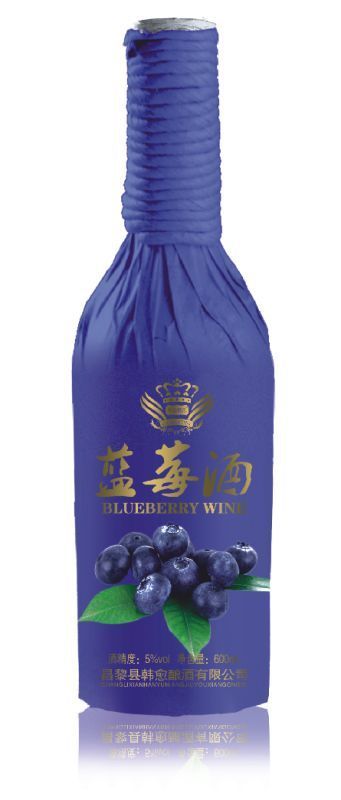 蓝莓酒600ml