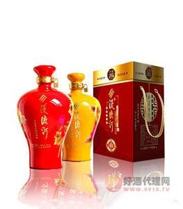 二十年文化纪念版酒(红色包装)