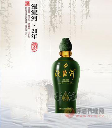 二十年文化纪念版酒(绿色包装)