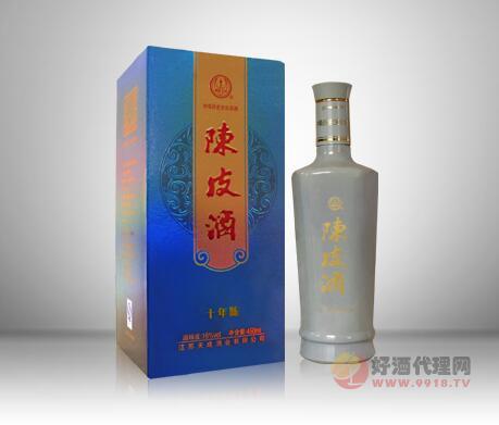 鹤兴十年陈陈皮酒500ml