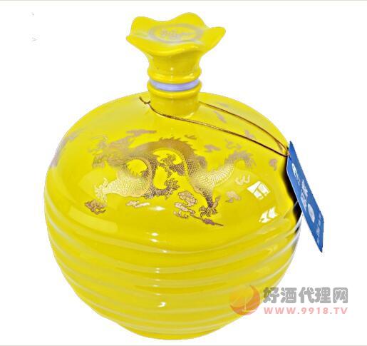 安石坊黄波纹2500ml