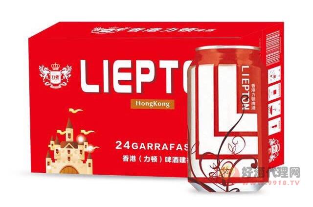 香港力顿啤酒 红罐 6罐x4组