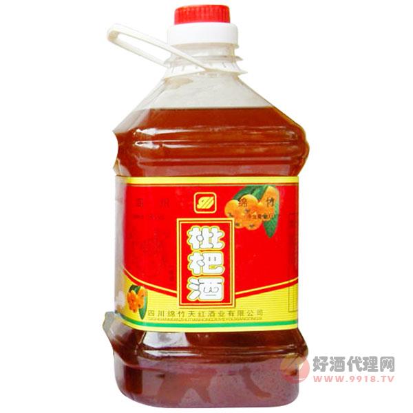 高华牌枇杷酒桶装酒2L