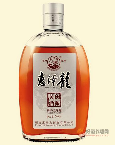 惠泽龙黄酒五年陈500ml