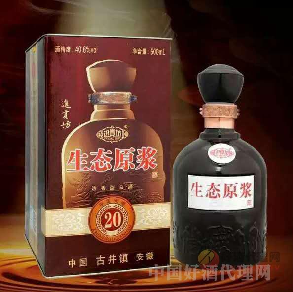 进贡坊 生态原浆酒20 500ml