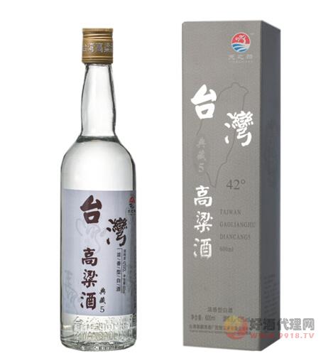台湾高粱酒灰色经典 600ml