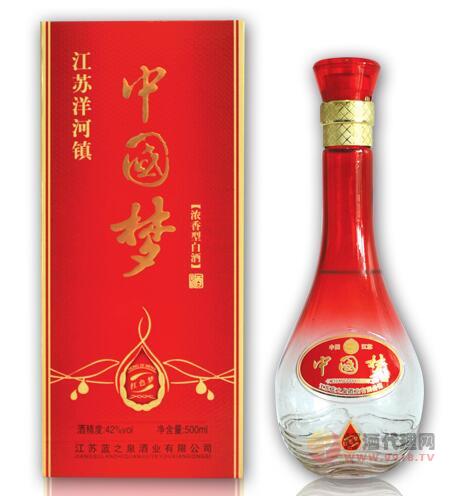 中国梦系列（红色梦）酒500ml