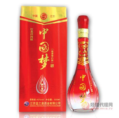 中国梦系列（圆梦红）酒500ml