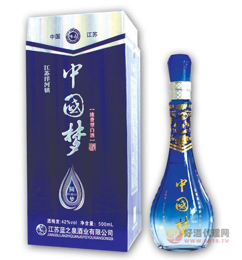 中国梦系列（圆梦蓝）酒500ml