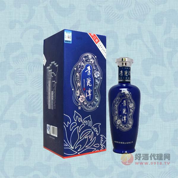 青瓷潭蓝瓷500ml