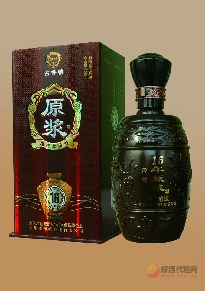 古井镇豫皖原浆16年450ml
