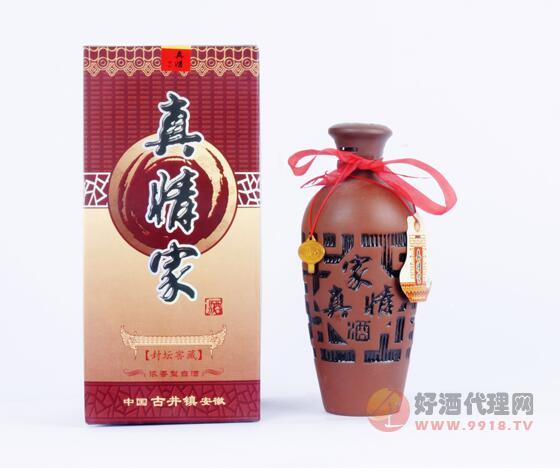 真情家酒封坛窖藏500ml