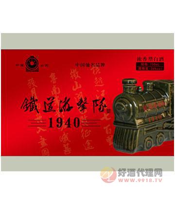 36度铁道游击队酒1940-火车头瓶装